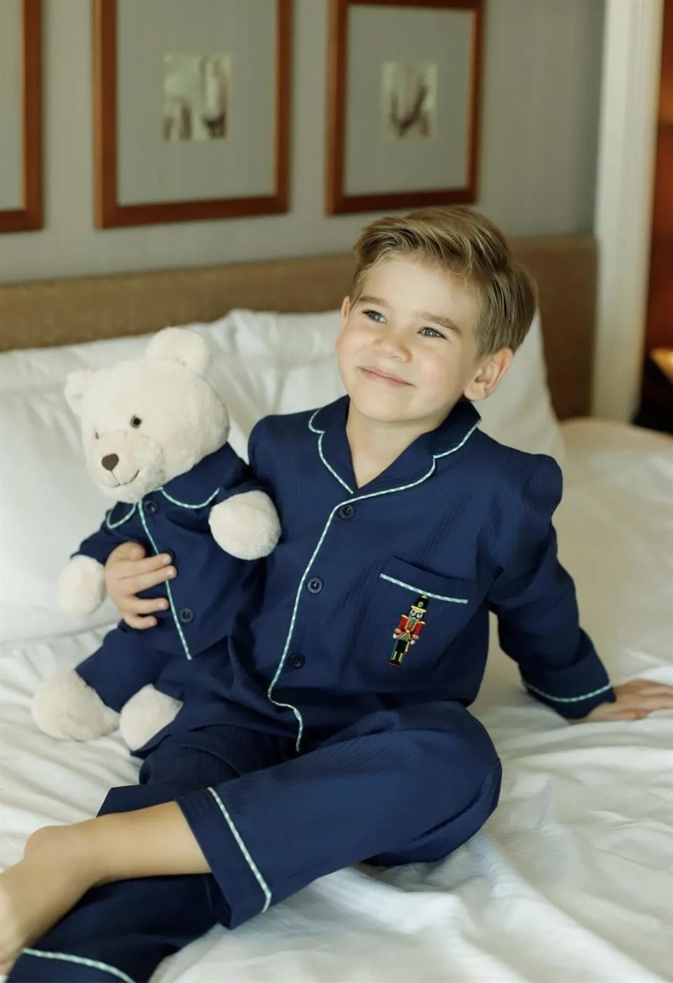 Luna Mia Uyku Arkadaşlı erkek Çocuk Pijama Seti