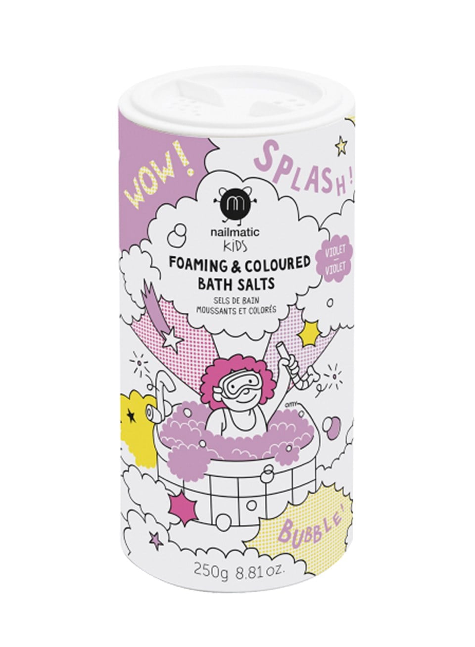 Nailmatic Kids Banyo Tuzu / Violet