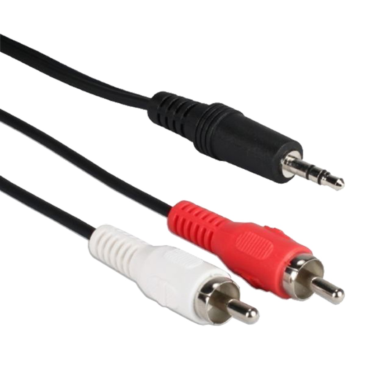 POWERMASTER PM-426 RCA STEREO ERKEK 1.5 METRE SES KABLOSU 3.5MM TO 2 ERKEK
