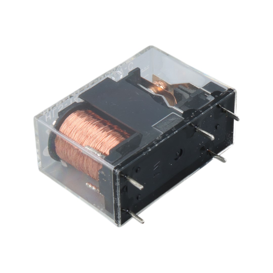 5 VOLT ŞEFFAF 5 BACAK 10A TEK KONTAK RÖLE HLS14F1L-DC5V-C