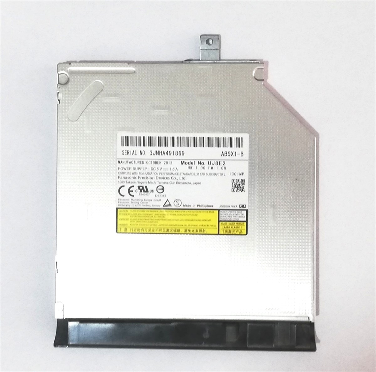 Sony VAİO SVF152 SVF15 SVF153 SVF14 SVF142 Optik Sürücü-DVD  UJ8E2 Z-58