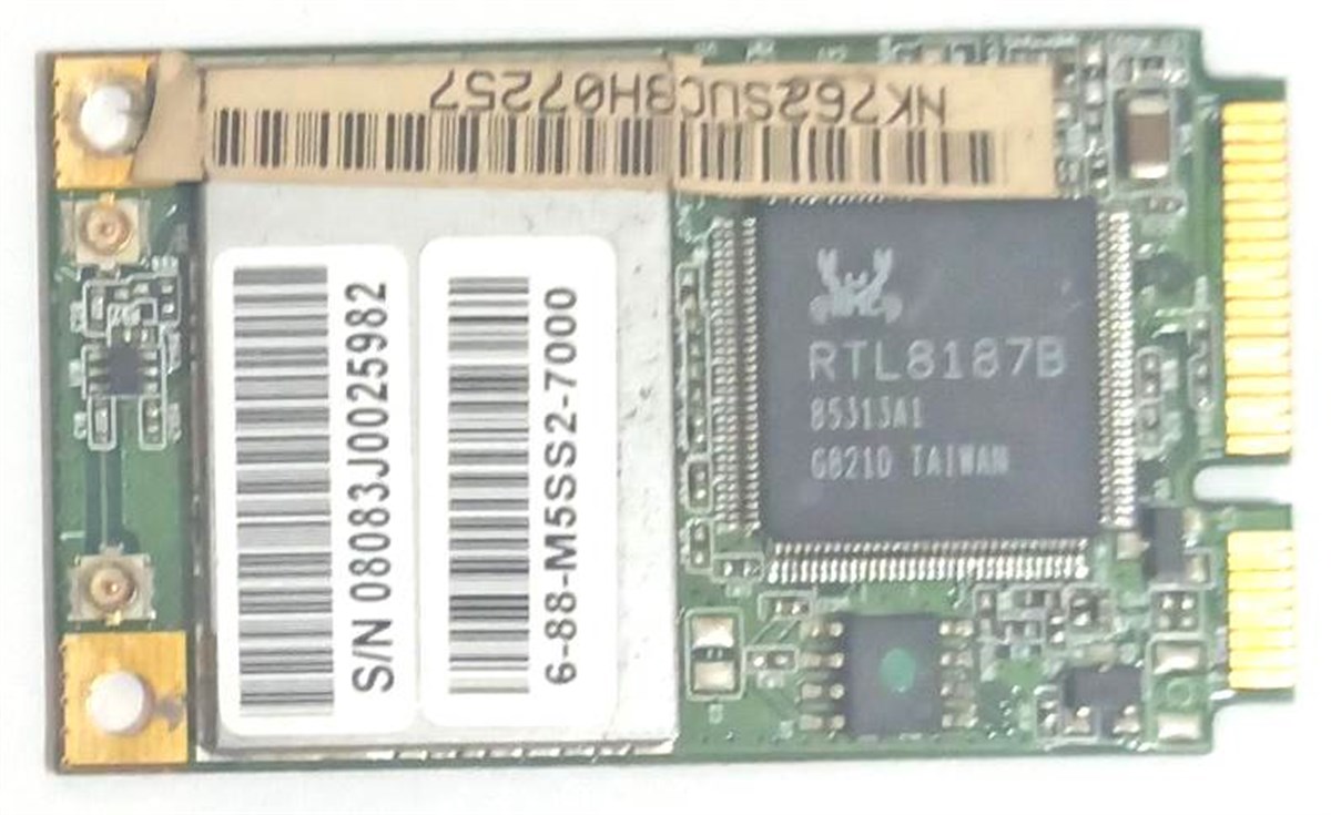 AZUREWAVE RTL8187B 802.11 MINI CARD AW-GU702 WİFİ KART STOK:Z-64