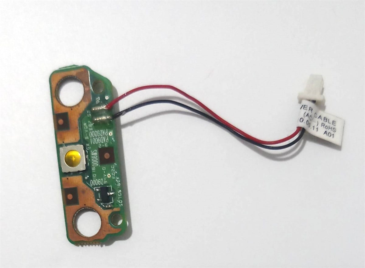 Toshiba C650 Power Button Board with Cable 6017B0258201 V000220650 (R2-27) STOK: Z-64