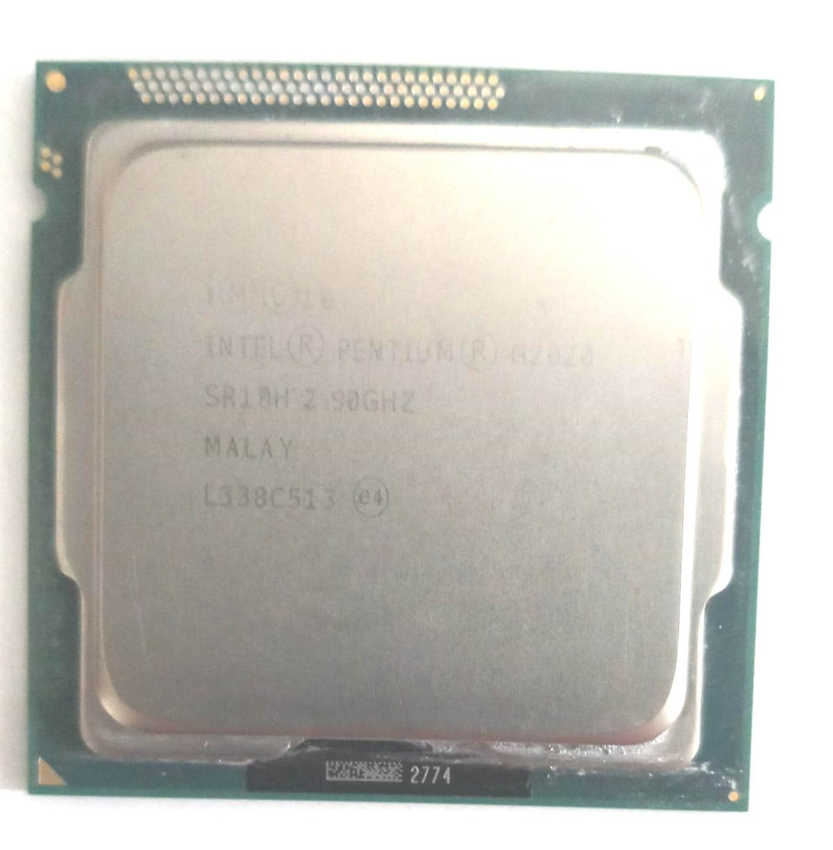 Intel Pentium Dual-Core G2020 SR10H Desktop CPU Processor LGA1155 2.9GHz 3MB 5GT/s STOK-İŞKUTU