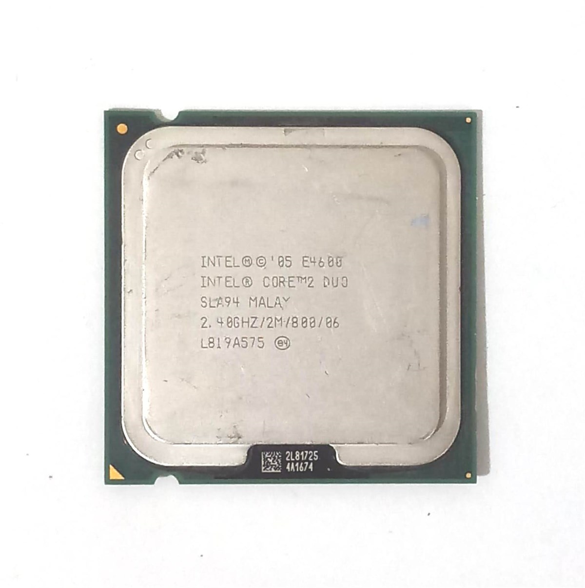 Intel Core 2 Duo E4600 CPU İşlemci (2.4Ghz/ 2M /800GHz) soket STOK-İŞKUTU