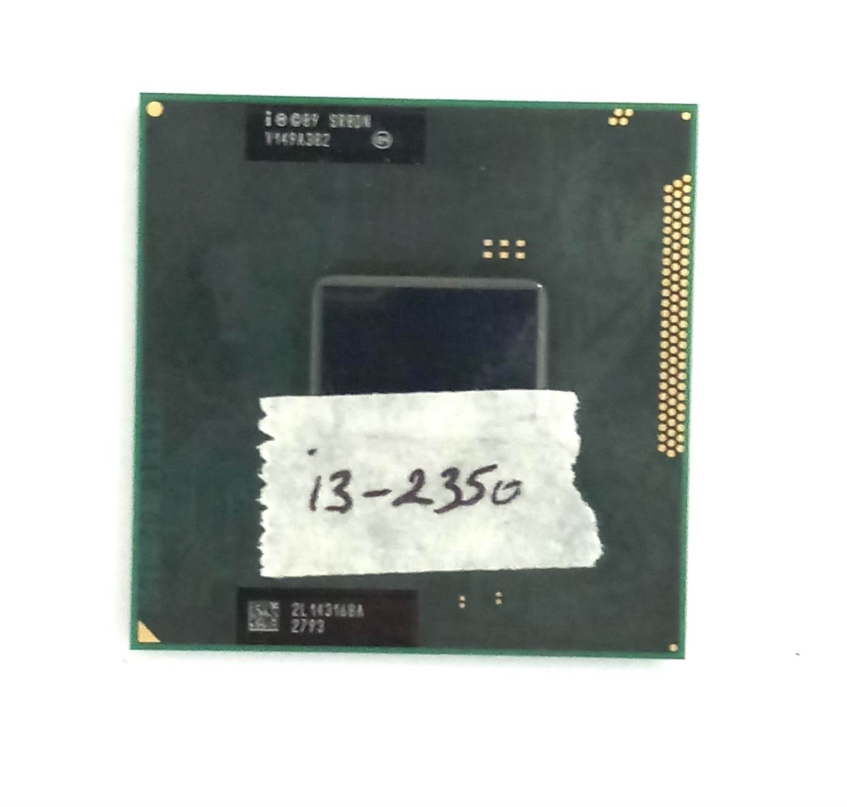 Intel Core i3-2350M i3 2350M SR0DN 2.3 GHz çift çekirdekli  STOK-İŞKUTU