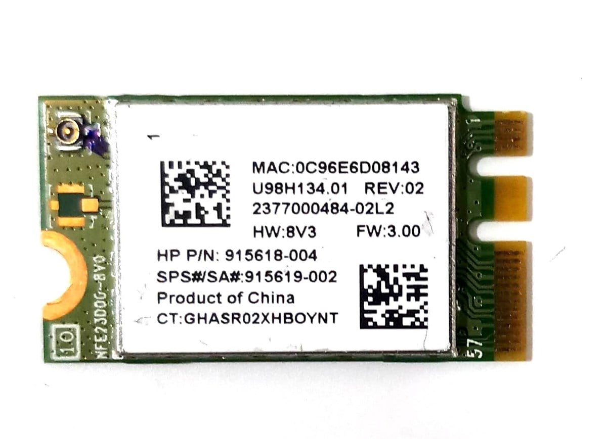 Hp Pavilion 15-BS 15-DA 17-BY 17-CA 14-CM 15-DB 14-CK Notebook Wifi Kart - RTL8723DE 915619-002 915618-004 915619-003 L21480-005 STOK: Z-67