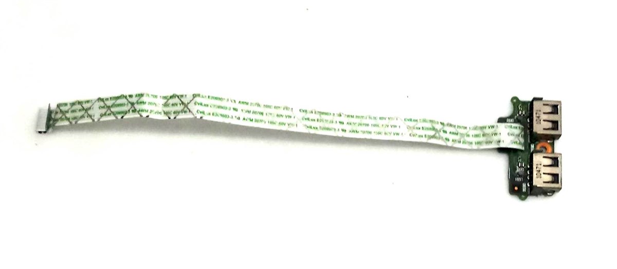 6050A2343101-USB-A02 - 343101-USB-A02 - HP 620 625 USB Port Board with Cable STOK: 135