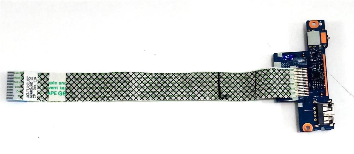 GENUINE LENOVO G50 Z50 SERIES USB AUDIO CARD READER BOARD WITH CABLE 4550881200 STOK: Z75