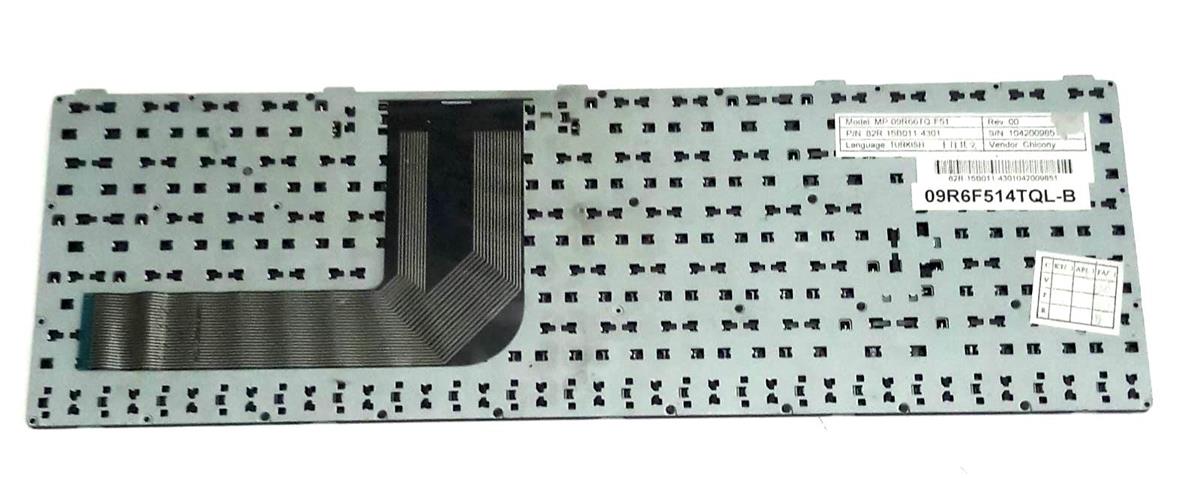 Exper MP-09R66TQ-F51 Uyumlu Laptop Klavye Siyah TR STOK: Z80
