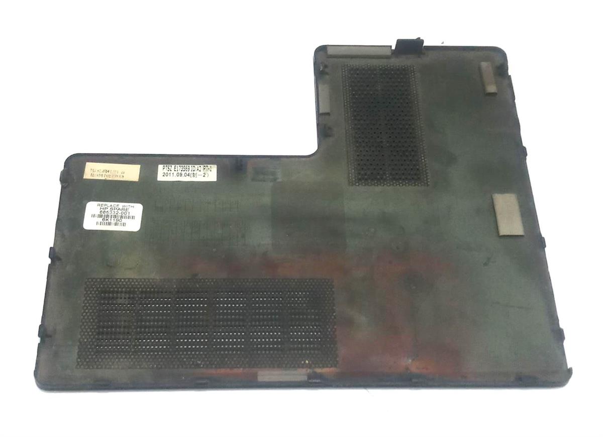 HP Pavilion  DV6-6B54ER (665332-01) ALT KASA SERVİS KAPAĞI - LOWER CASE SERVICE COVER STOK: K2-F 