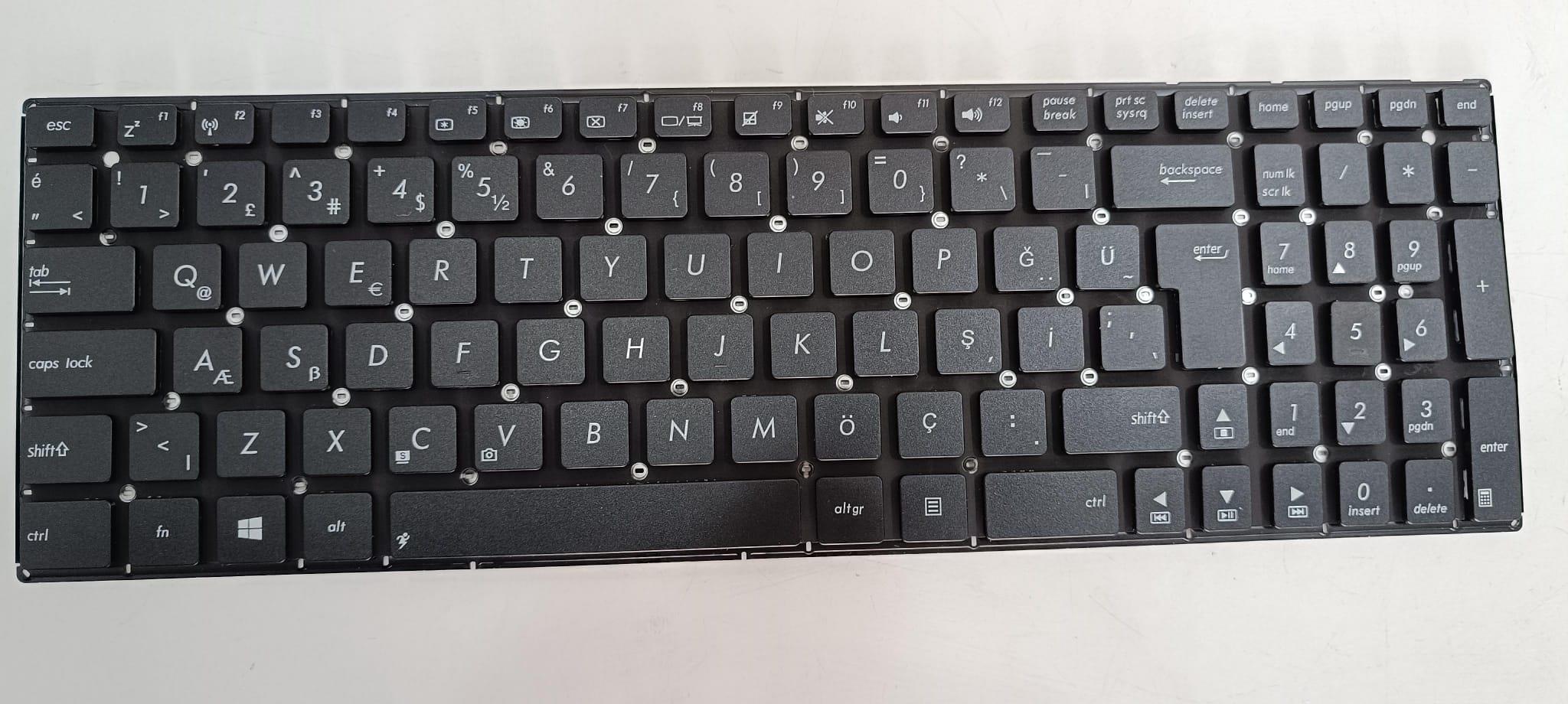 ASUS X555L X555C LAPTOP TUŞ TAKIMI  NBKL0834V2  STOK:Z95 