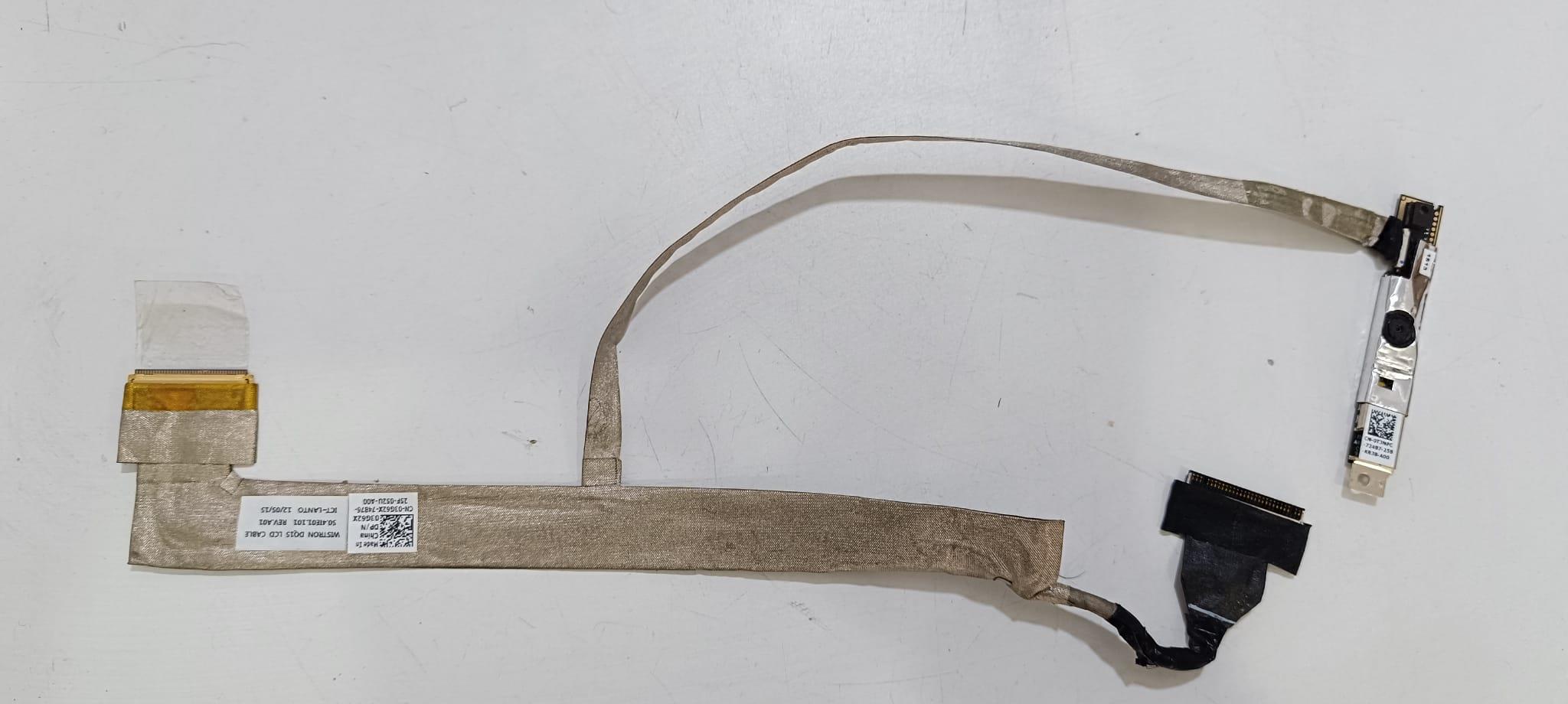 DELL INSPIRON 5110 N5110 3550 V3550 50.41E01.001 50.4IE01.001 50.4IE01.101 50.41E01.001 50.4IE01.201 DP/N 03G62X - Wistron DQ15 LED LCD KABLO Part No :50.4IE01.101 - 50.41E01.001 - 3G62X  STOK:Z95
