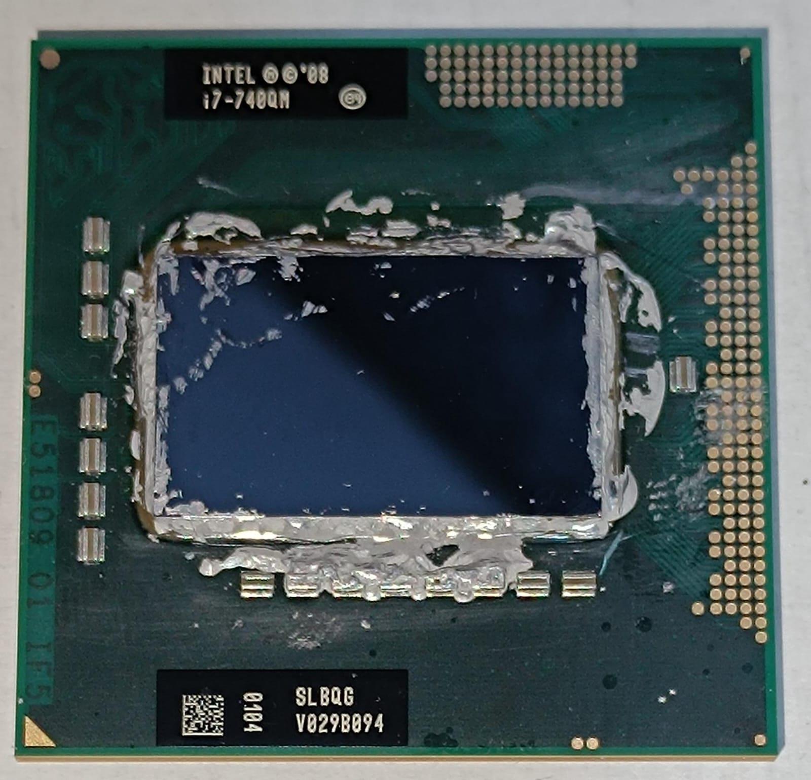 CPU - İşlemciIntel Core i7-740QM İşlemci CPU 6M cache, 1.73 GHz STOK:RAM-CPU-KUTU