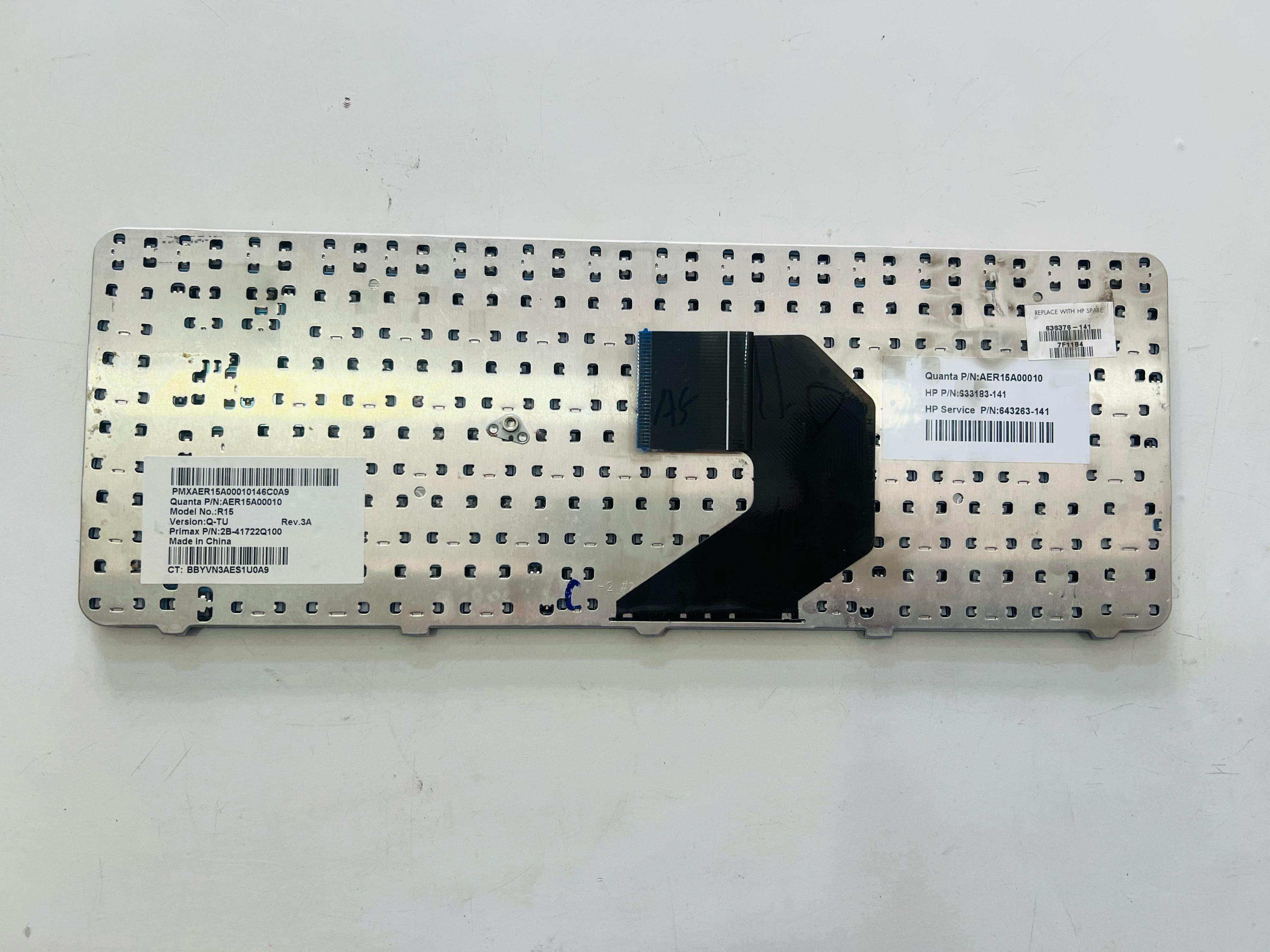 ORİJİNAL İKİNCİ EL HP G6-1000 SERİSİ G6-1215ET G6-1010ET G6-1217ET G6-1309ST TÜRKÇE Q KLAVYE TUŞ TAKIMI Stok: Z92