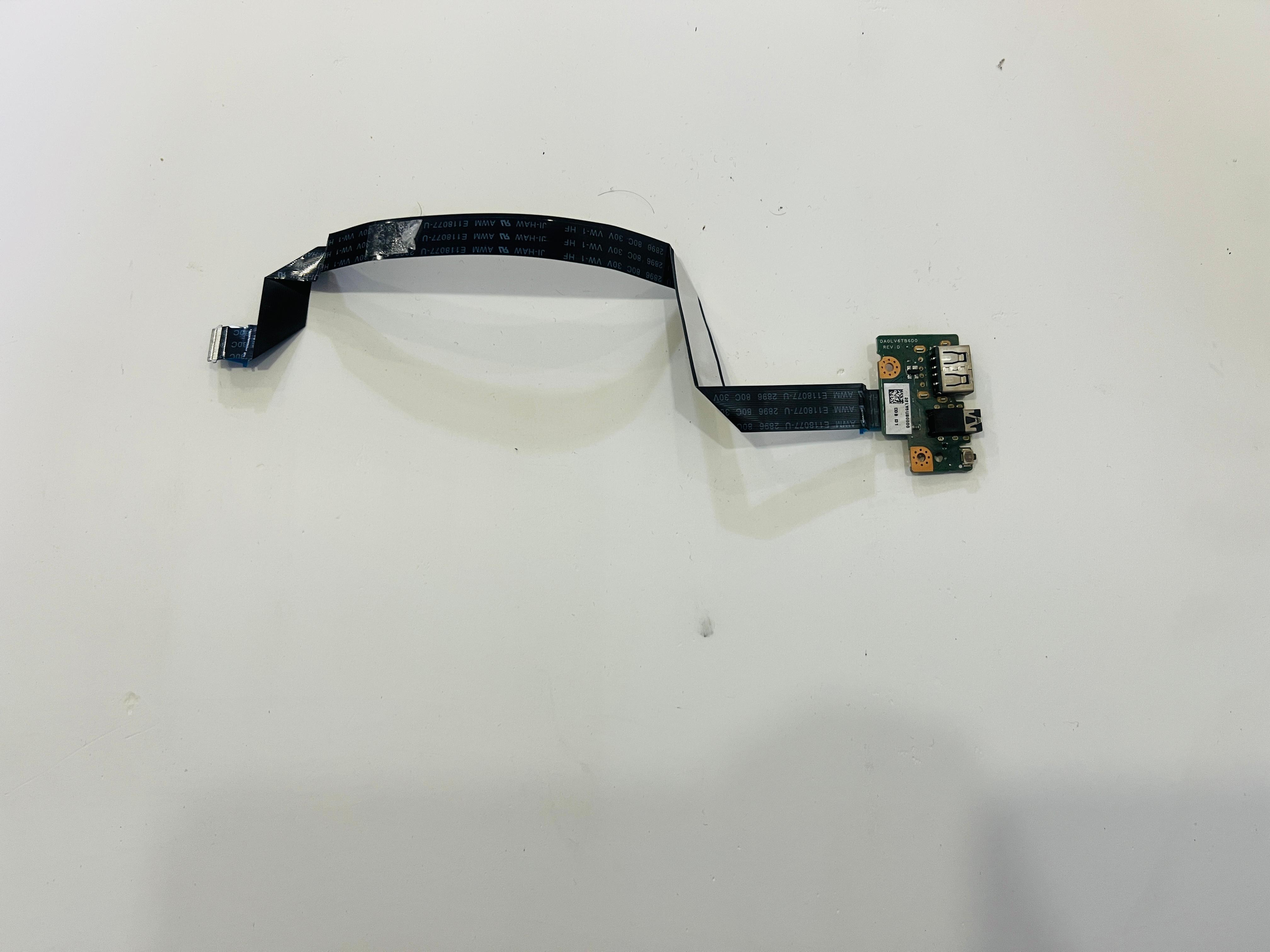 Lenovo ideapad V310-15IKB 80 T3 Orijinal USB-AUX Board Rev:D DA0LV6TD6D0 Stok: Z107