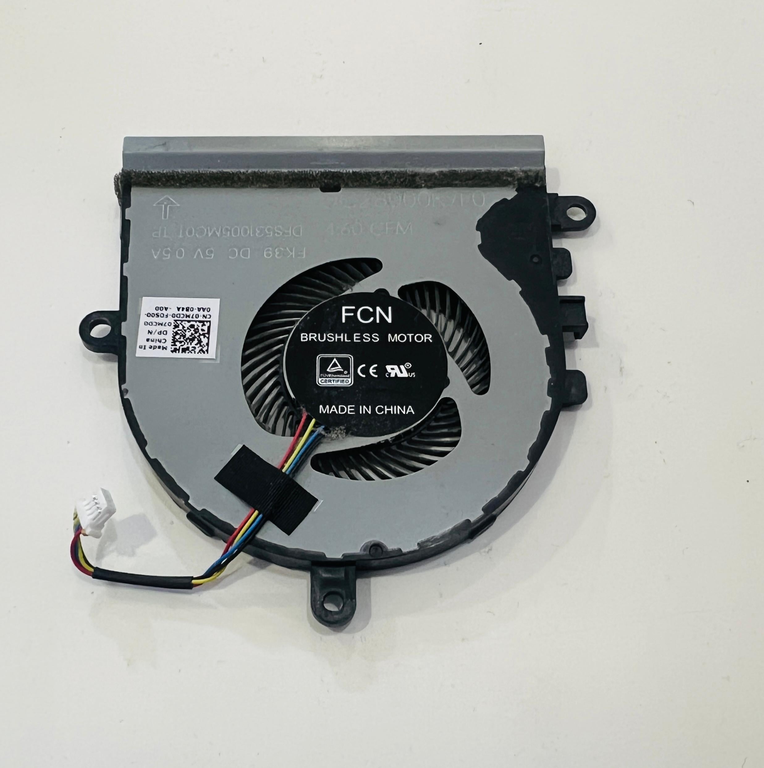 Soğutucu - FanDELL VOSTRO 3501 P90F ORİJİNAL SORUNSUZ FAN  FK39 DFS531005MC0T DC28000K7F0 Stok:Z106