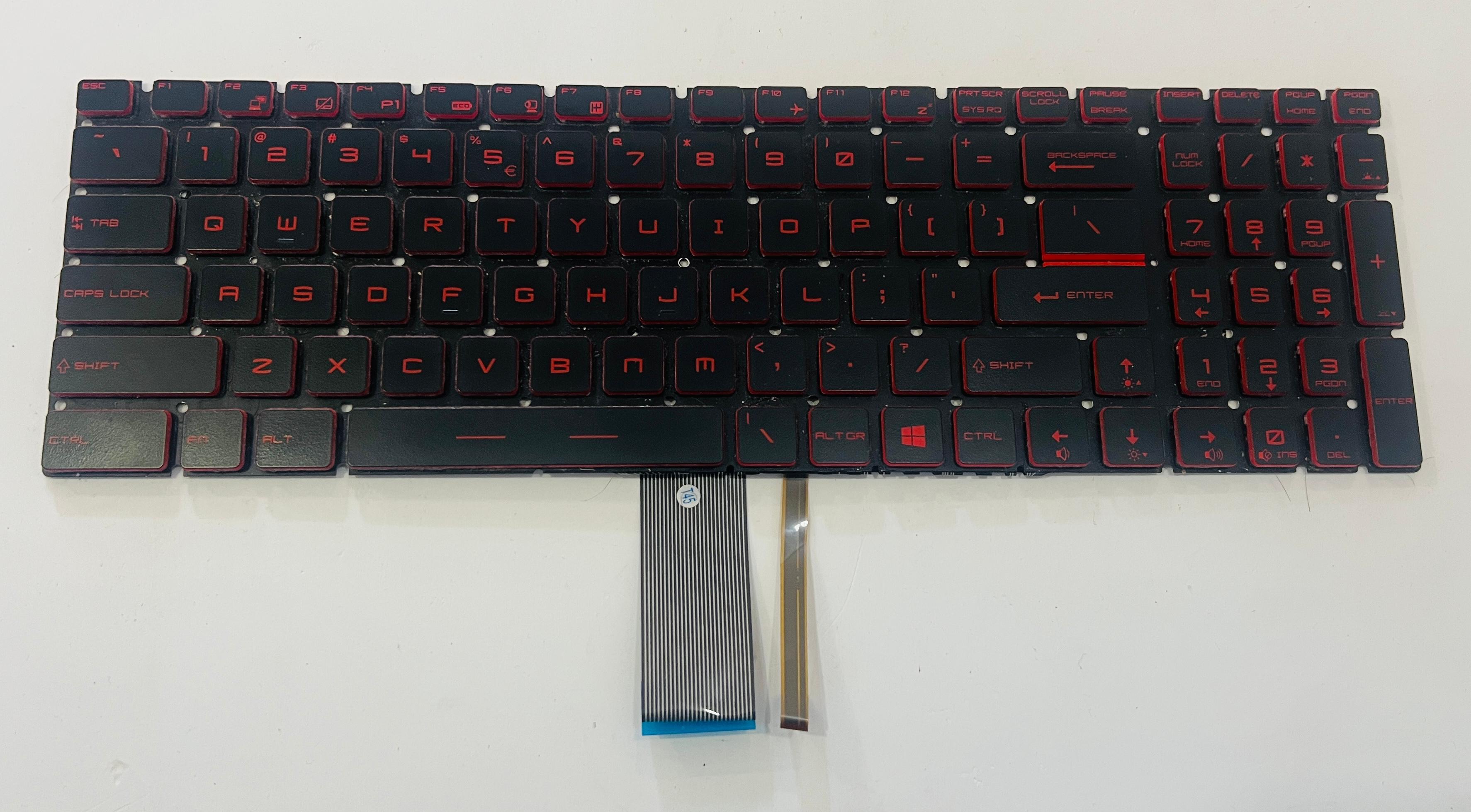 MS-16J9 ORİJİNAL ÇIKMA IŞIKLI KLAVYE 143422KK1 Stok:130 