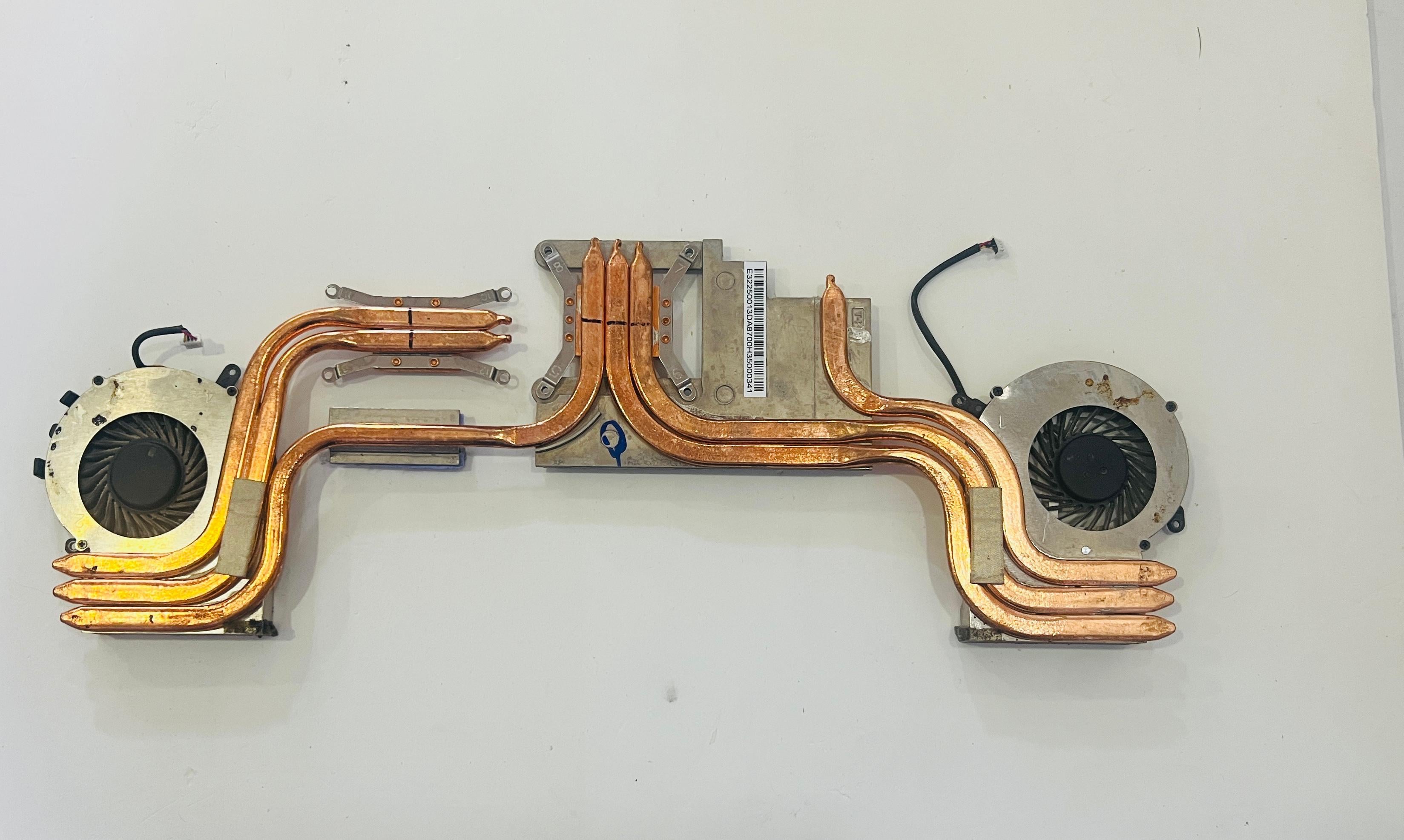 MS-16J9 PAAD06015SL ORİJİNAL ÇİFT FAN VE SOĞUTMA DEMİRİ Stok:130