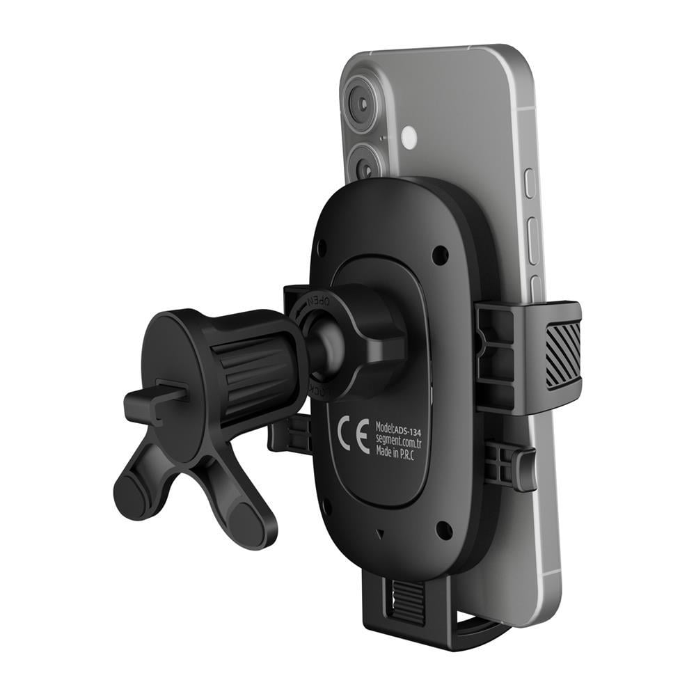Addison ADS-134 Universal Ayarlanabilir Siyah Klima Izgara Üzeri Araç Telefon Tutucu