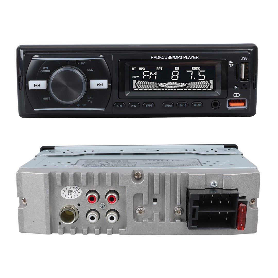 CARSTAR CS-920 7 RENKLİ ÇİFT USB/SD/FM/AUX/BLUETOOTH KUMANDALI OTO TEYP 4X60 WATT