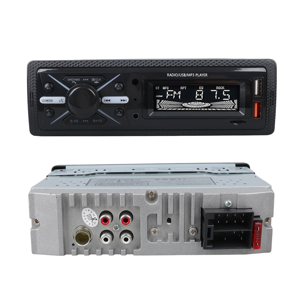 CARSTAR CS-960 7 RENKLİ ÇİFT USB/SD/FM/AUX/BLUETOOTH KUMANDALI OTO TEYP 4X60 WATT
