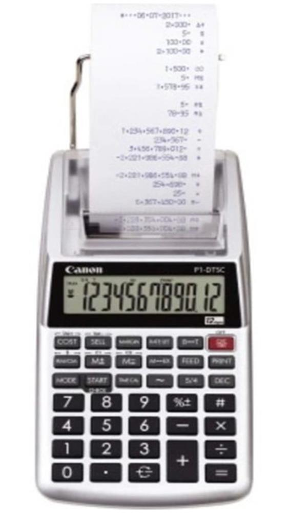 Canon P1-DTSC II 12 Hane Şeritli  Hesap Makinesi