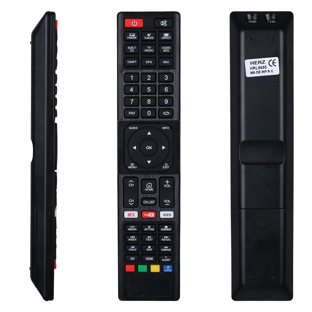 HERZ KL AWOX * ROSE * TELENOVA * SKYTECH NETFLIX-YOUTUBE TUŞLU LCD - LED TV KUMANDASI