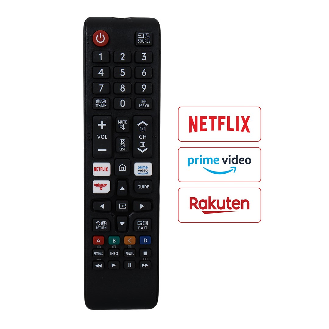 HEY KL SAMSUNG BN59-01315B NETFLIX-PRIME VIDEO-RAKUTEN TUŞLU KISA LCD LED TV KUMANDA (40192=2860)