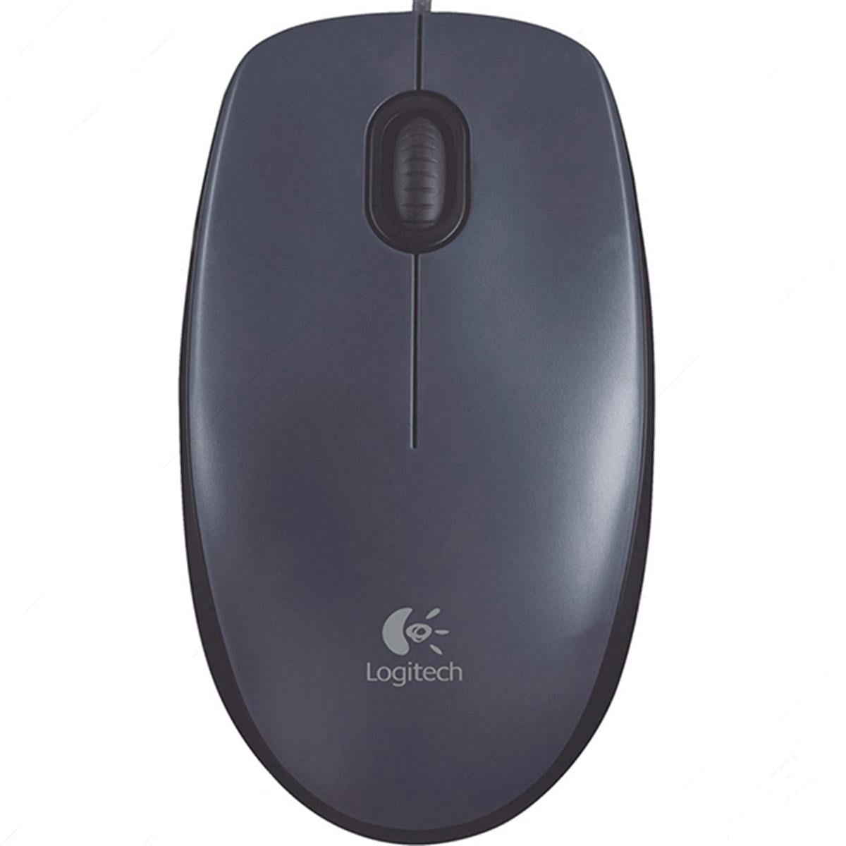 LOGITECH M90 KABLOLU USB MOUSE SİYAH