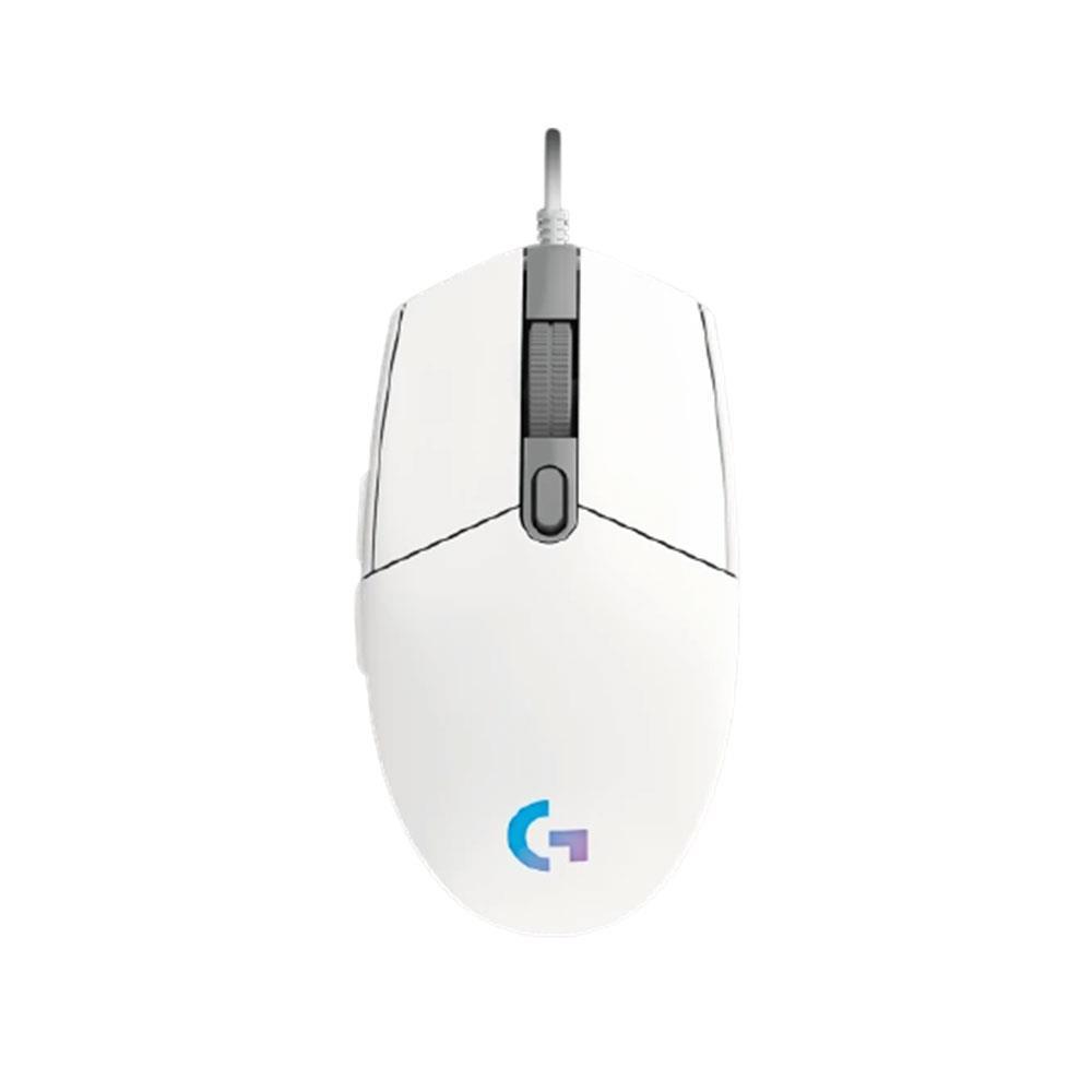 Logitech 910-005797 G203 Optik Kablolu Gaming Oyuncu Mouse Makrolu Beyaz Optik