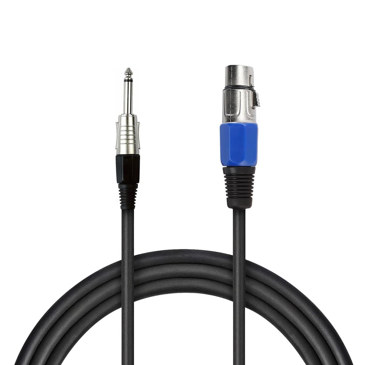 POWERMASTER LD379 XLR CANON DİŞİ + 6.3MM MONO ERKEK 1 METRE KABLO