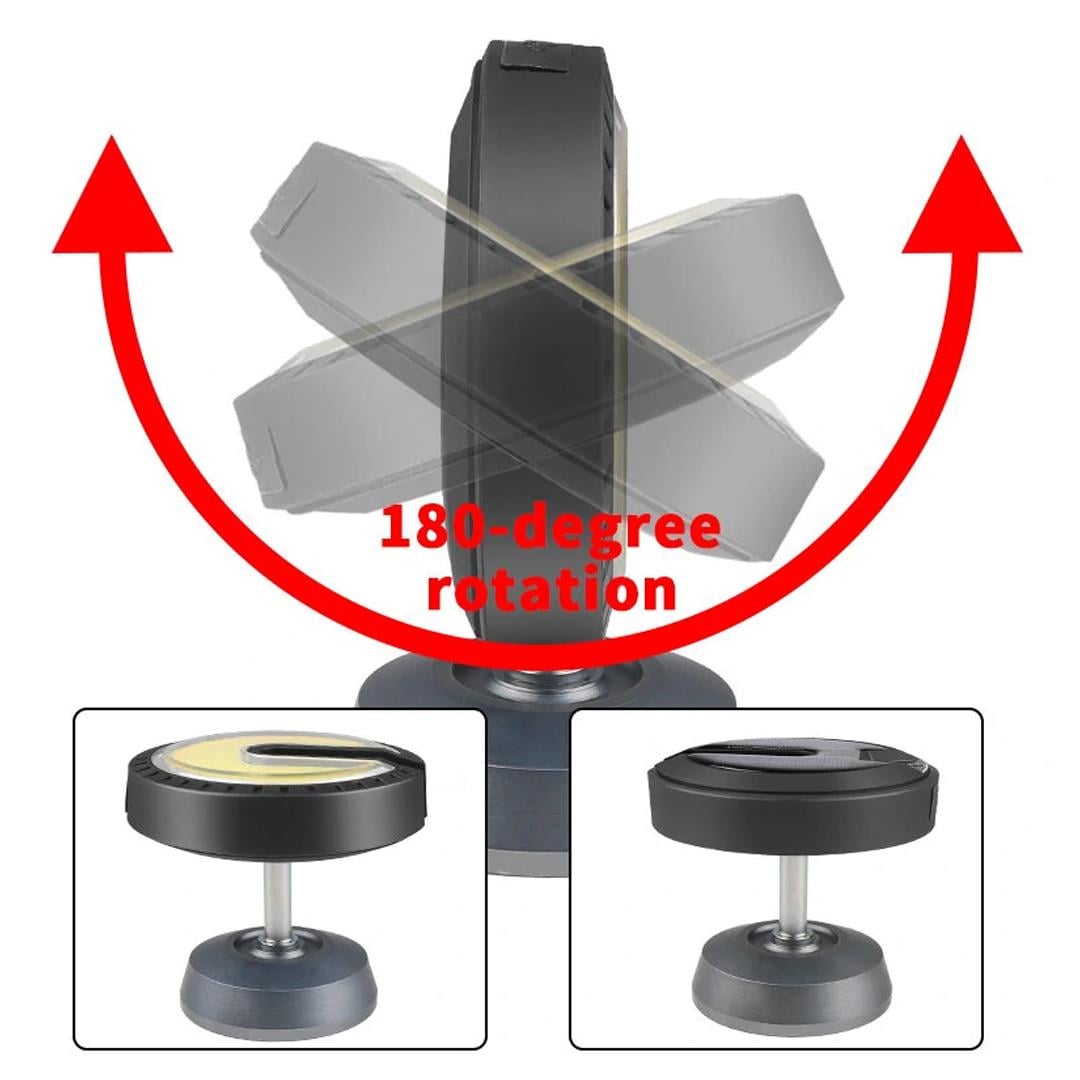 POWERMASTER PM-24564 25 WATT USB - TYPE-C GİRİŞLİ COB LEDLİ TEK YÖNLÜ 180 DERECE SOLAR ÇALIŞMA LAMBASI