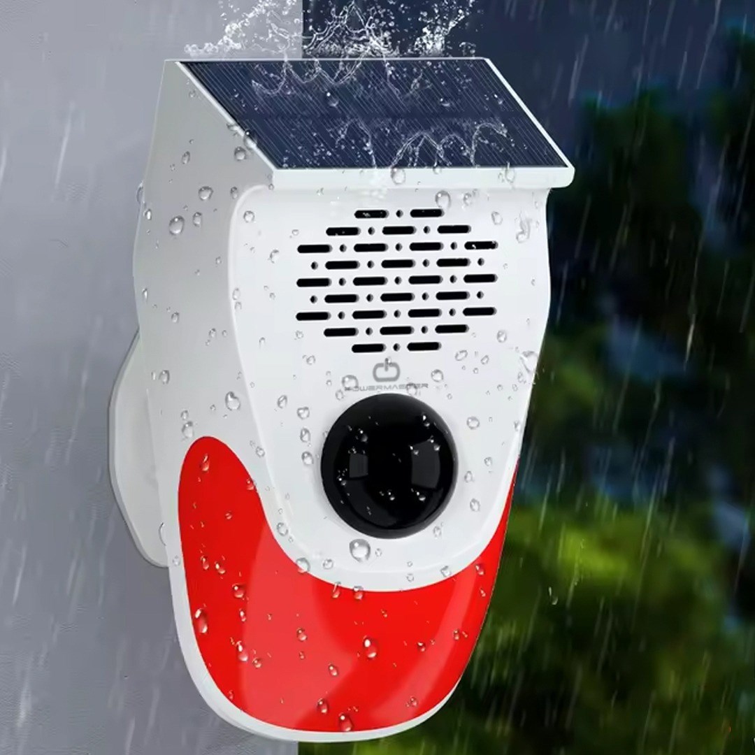 POWERMASTER PM-26240 KUMANDALI SOLAR SESLİ IŞIKLI 120DB ALARM SİSTEMİ