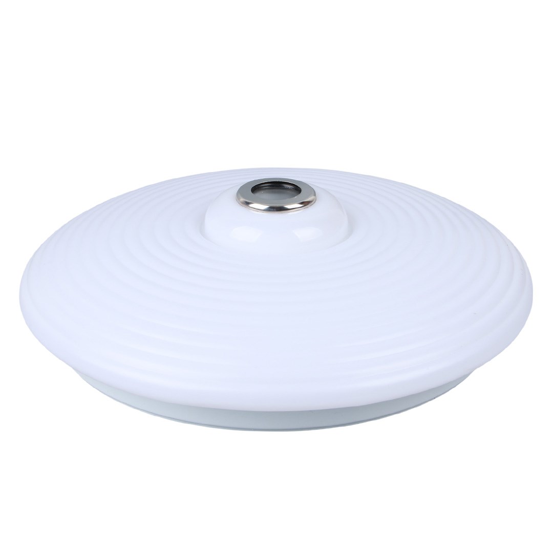 POWERMASTER PM-27330 BEYAZ 35*10.5CM 24 WATT BLUETOOTH HOPARLÖRLÜ TAVAN AYDINLATMA