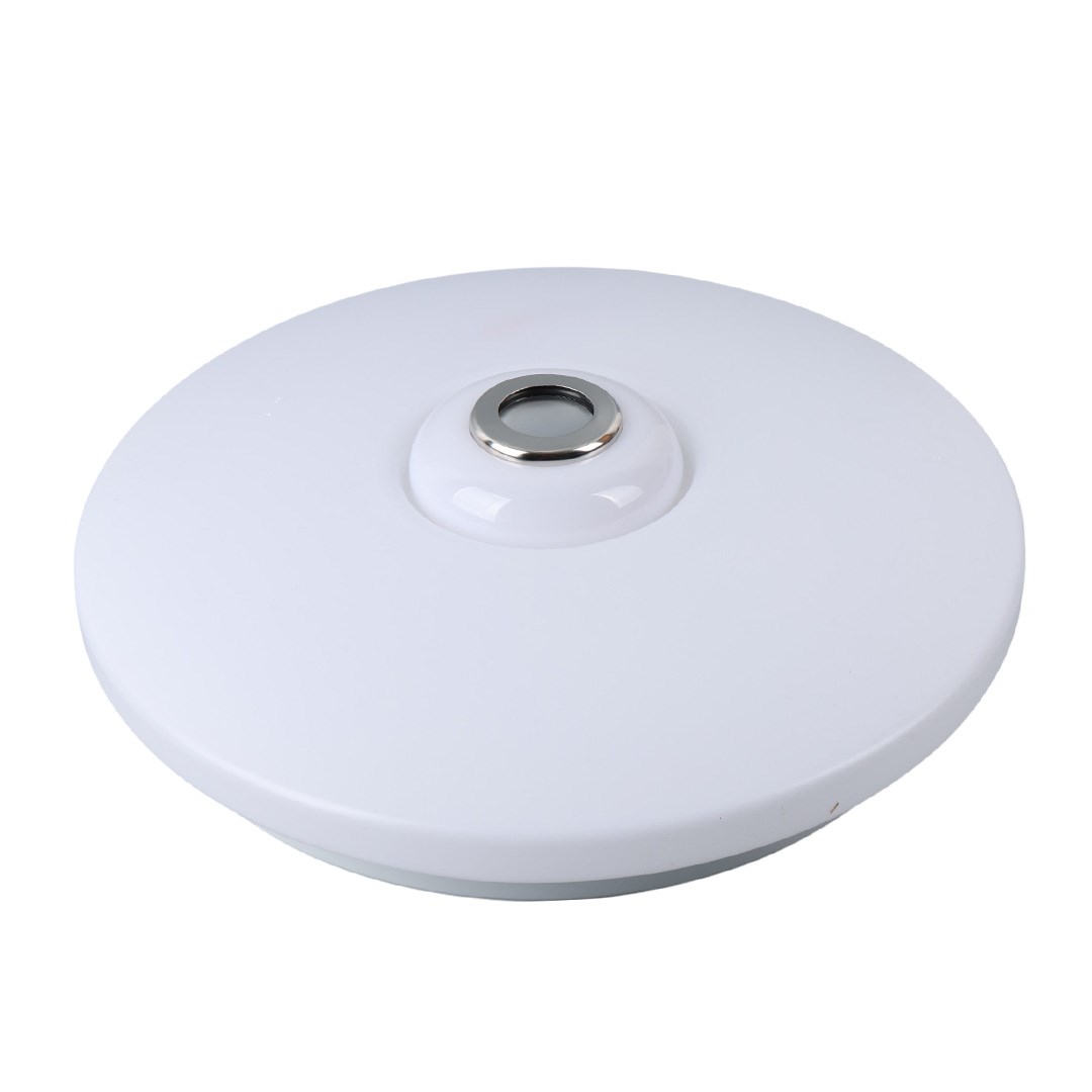 POWERMASTER PM-27331 BEYAZ 34*9 CM 24 WATT BLUETOOTH HOPARLÖRLÜ TAVAN AYDINLATMA
