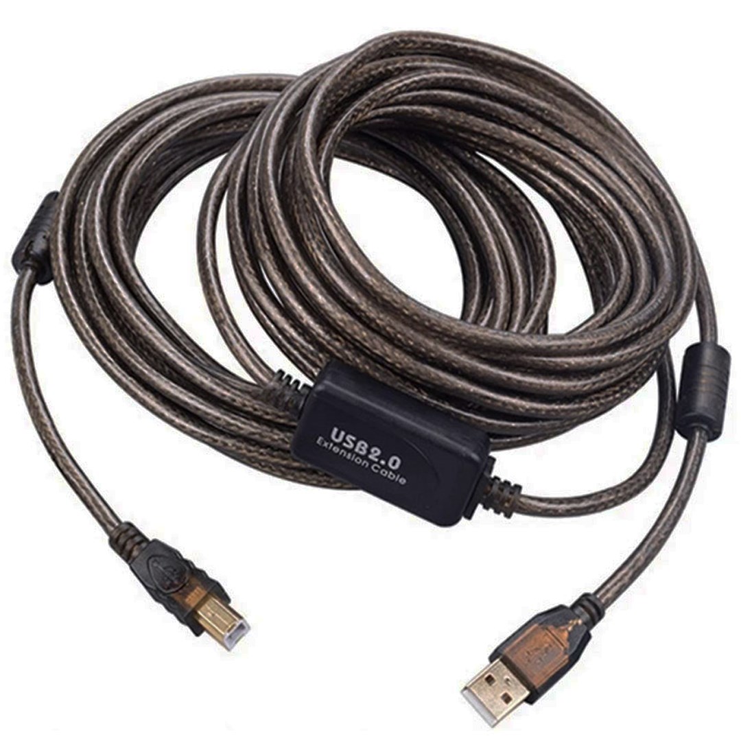 POWERMASTER PM-29486 ŞEFFAF CHİPSET 10 METRE USB 2.0 YAZICI KABLOSU