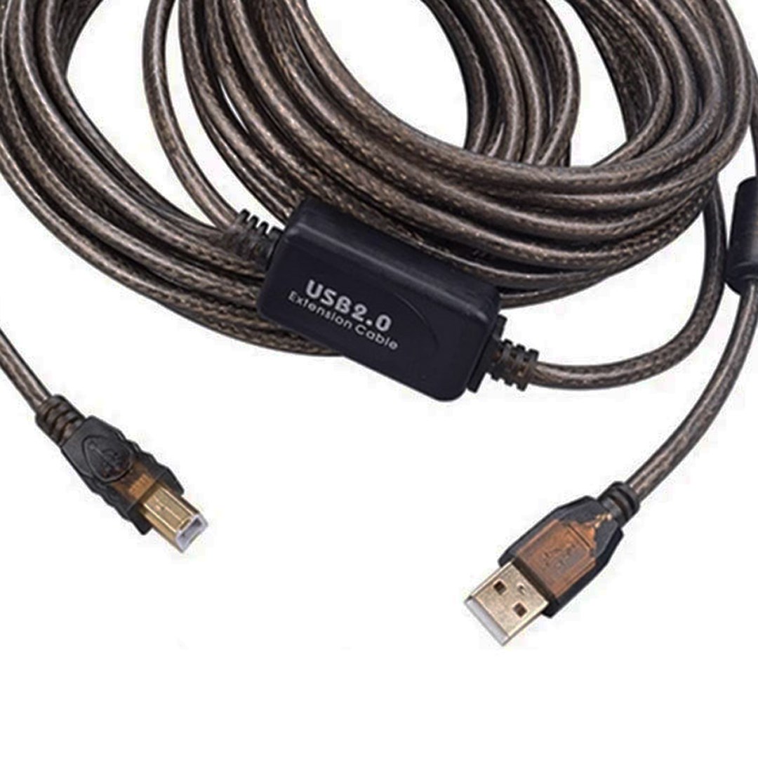 POWERMASTER PM-29486 ŞEFFAF CHİPSET 10 METRE USB 2.0 YAZICI KABLOSU