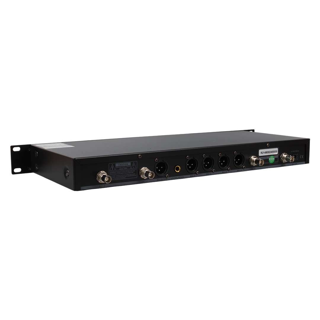 ROOF R-214 UHF 4LÜ KABLOSUZ MİKROFON UHF RECEIVER