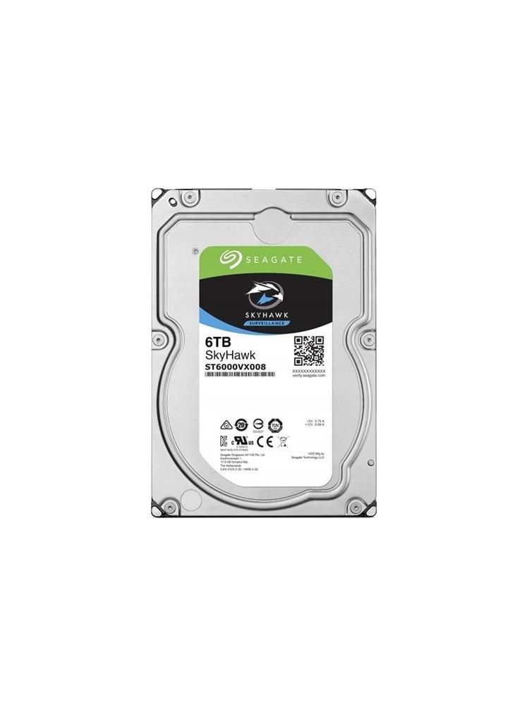 Seagate 6tb Skyhawk ST6000VX008 5900 Rpm 256MB Sata-3 Güvenlik Diski (Aknet İthalat)