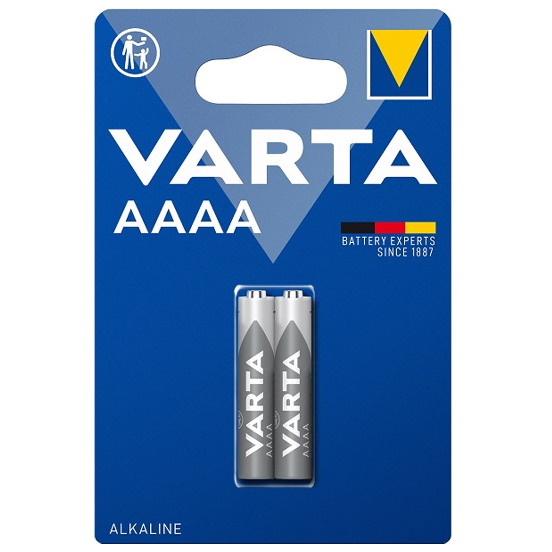 VARTA LR8D425 AAAA İNCENİN İNCESİ 1.5V ALKALİN 2Lİ PAKET PİL