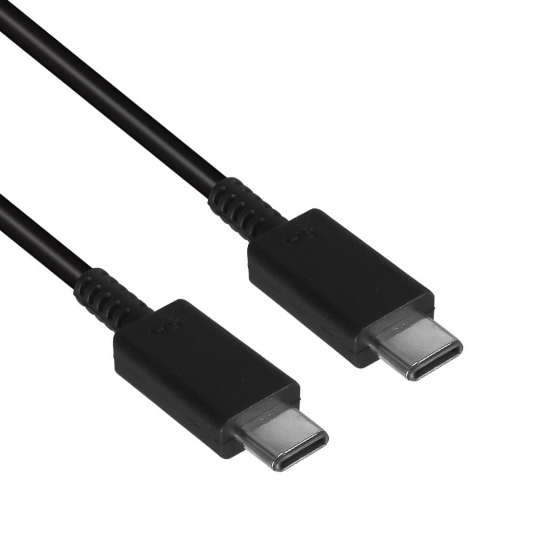 WEKO WK-26526 TYPE-C TO TYPE-C 1 METRE 5A SİYAH ŞARJ KABLOSU