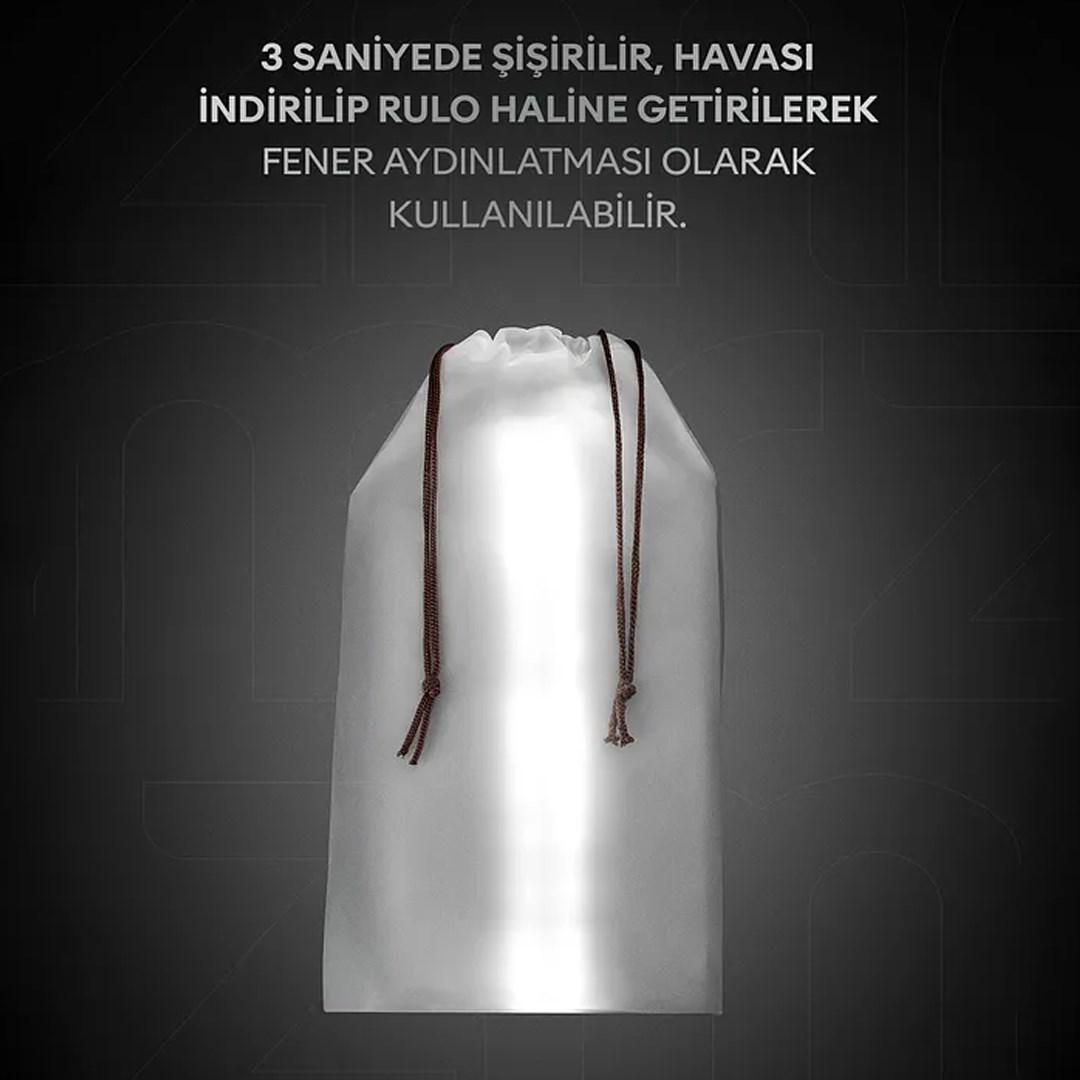 ZMR ZMR-385 KATLANIR ŞİŞİRİLEBİLİR BEYAZ LEDLİ AYDINLATMA TÜPÜ USB VE GÜNEŞ ENERJİSİ ŞARJ EDİLEBİLEN ARMATÜR