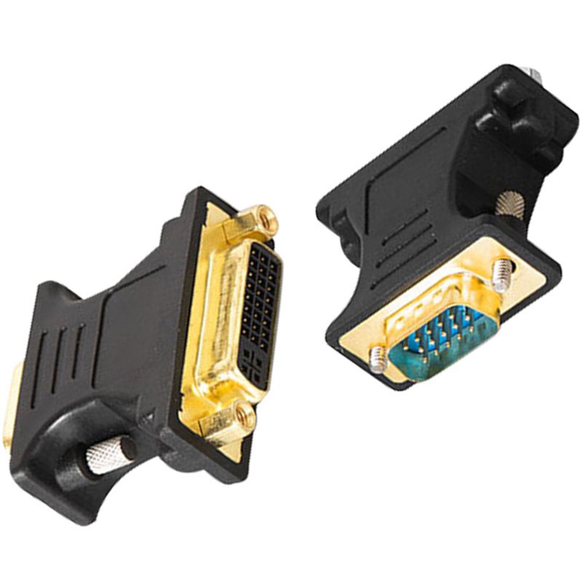 POWERMASTER PM-5260 VGA - DVI DİŞİ 24+5 PİN 15 PİN ERKEK DÖNÜŞTÜRÜCÜ ÇEVİRİCİ APARAT (VGA TO DVI)