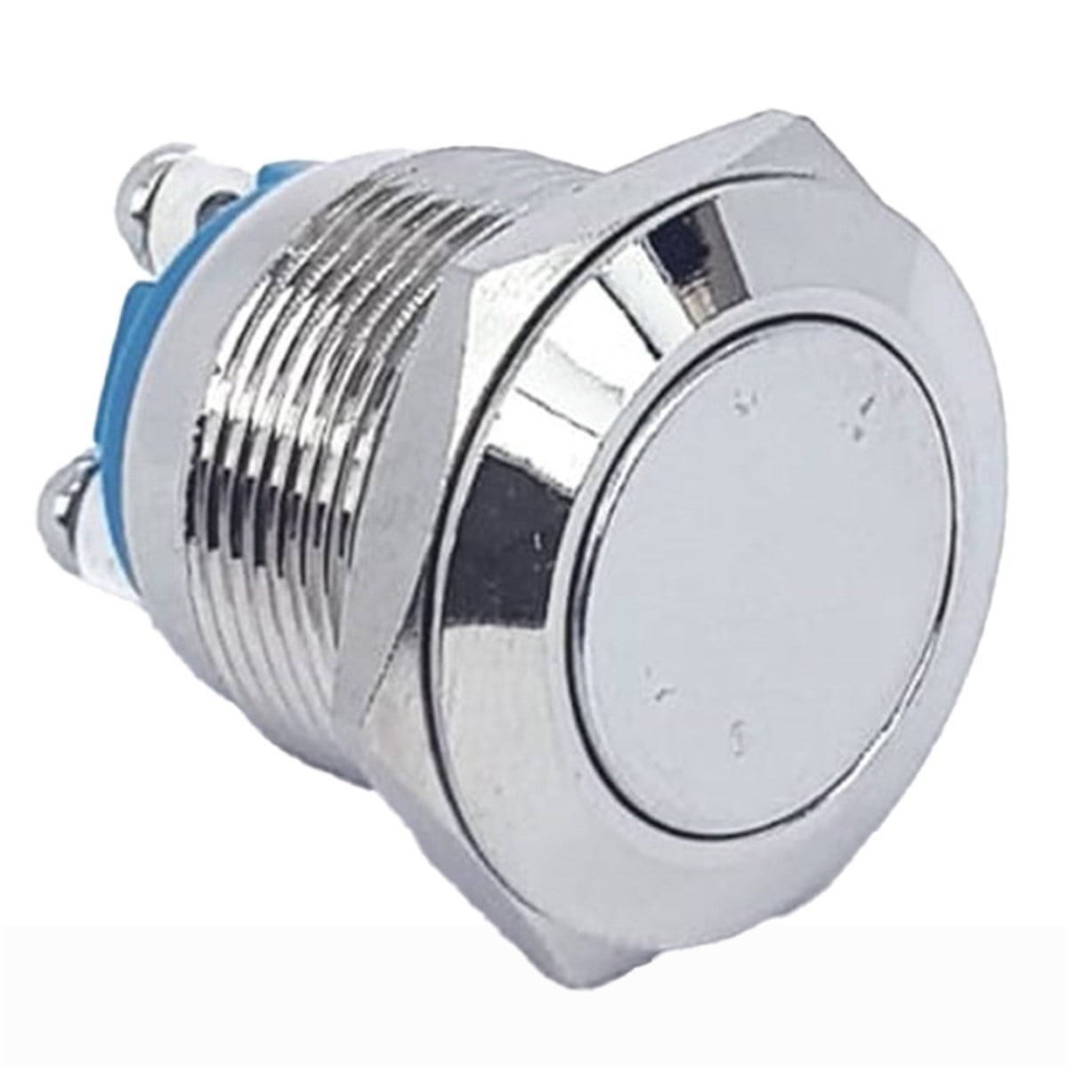 D98 19 MM DÜZ METAL BUTON (PBS28B-2) (IC-182)