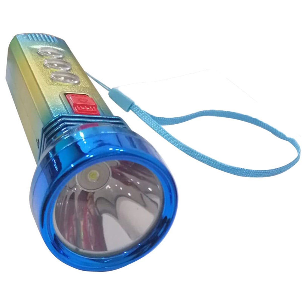 POWERMASTER TB33 PLASTİK 1+3 LEDLİ ŞARJLI KAMP TİPİ EL FENERİ