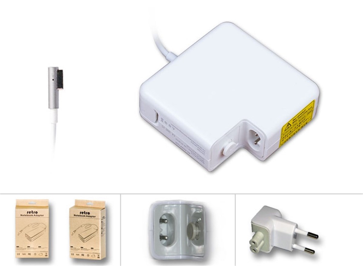 RETRO Apple MacBook Pro 60W MagSafe 1 Notebook Adaptör RNA-AP05