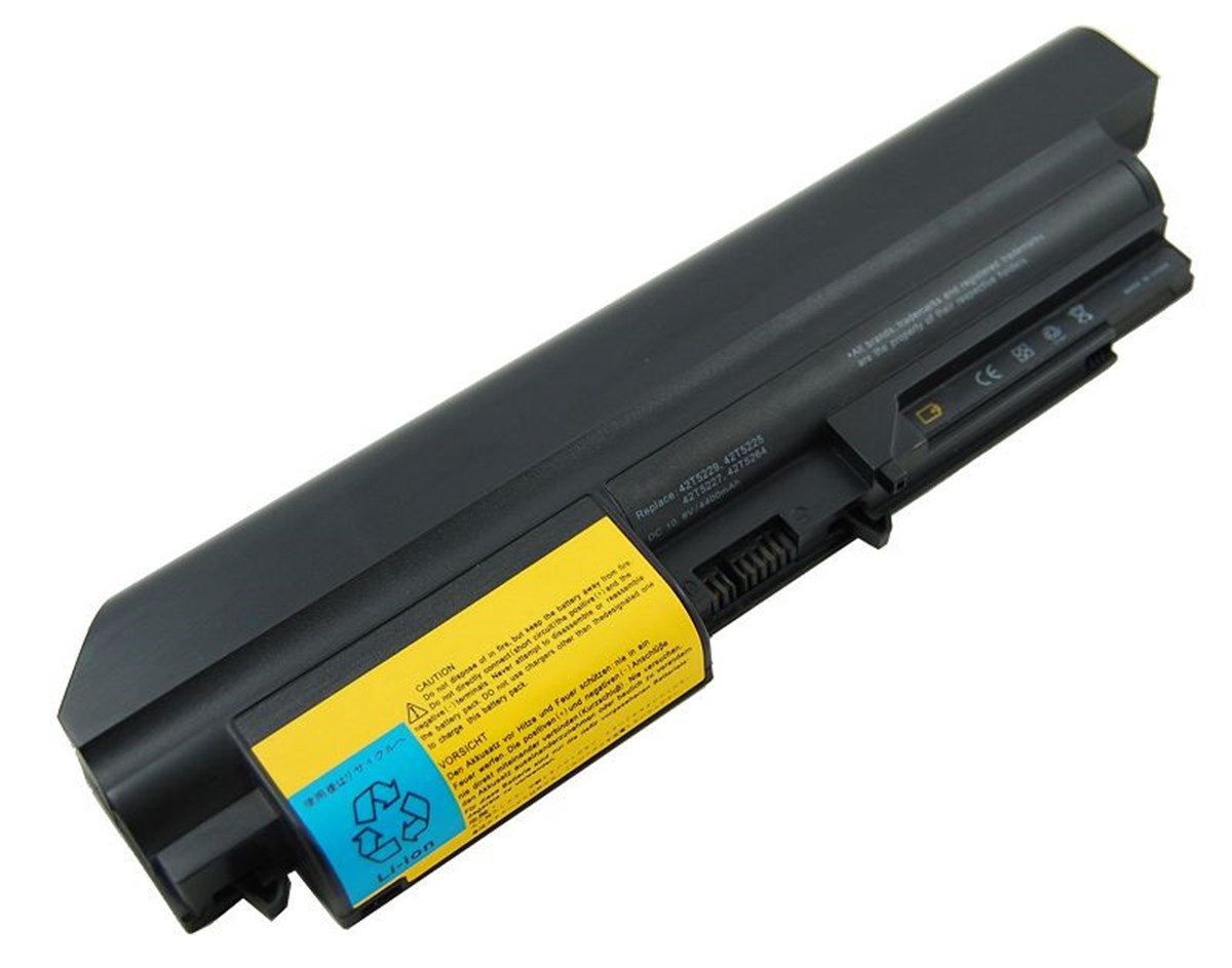 RETRO Lenovo ThinkPad R400, T400 Notebook Bataryası - 6 Cell