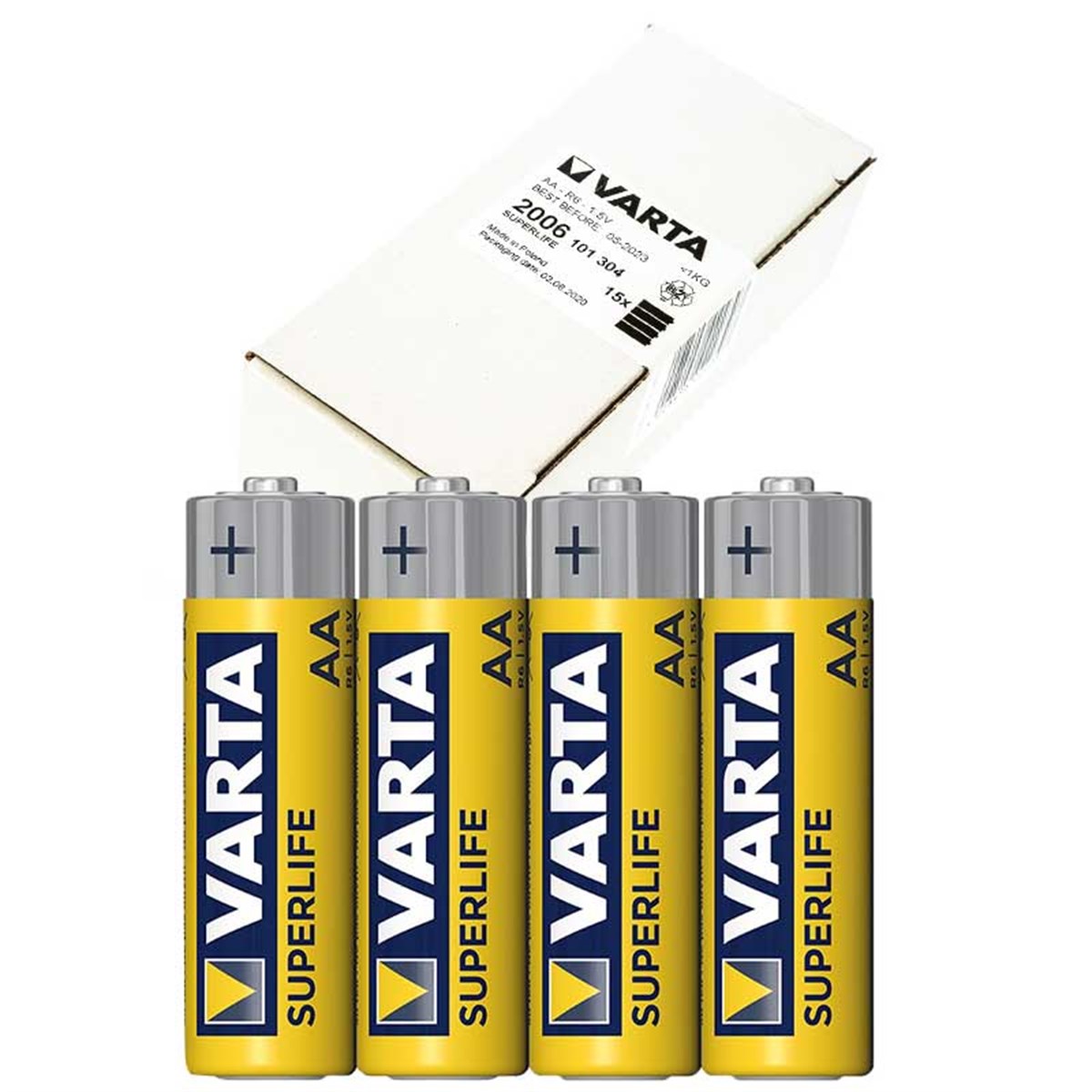 VARTA SUPER HEAVY DUTY ÇİNKO AA KALIN KALEM PİL (60LI PAKET)