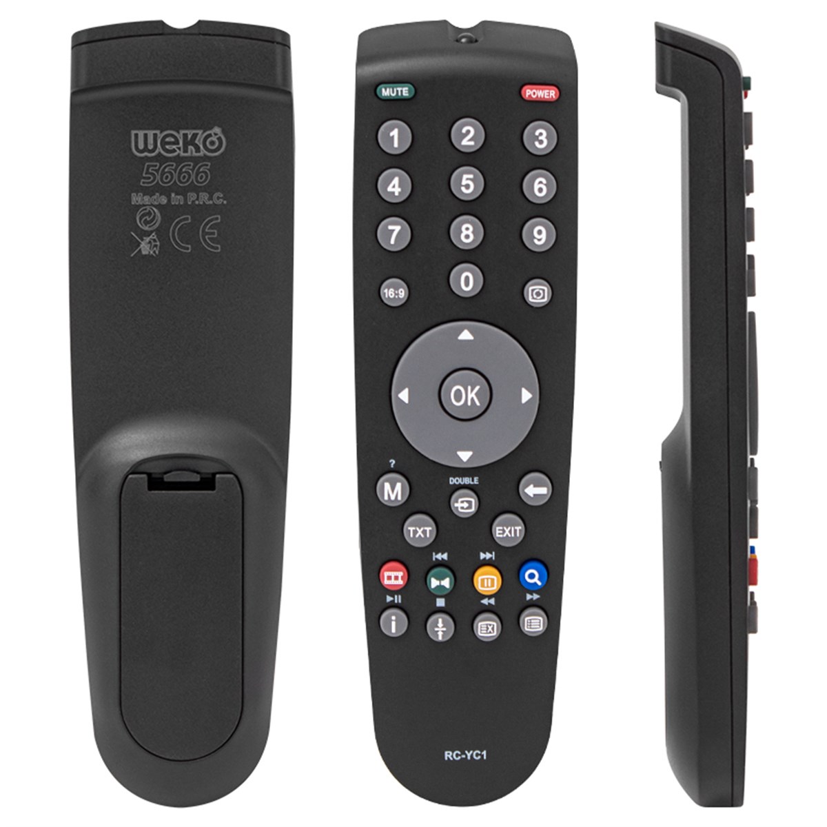 WEKO KL ARÇELİK 82-507 B*BEKO-F 49-200 HD*GRUNDİG RC-YC1*ALTUS RM-L173 LCD LED TV KUMANDA